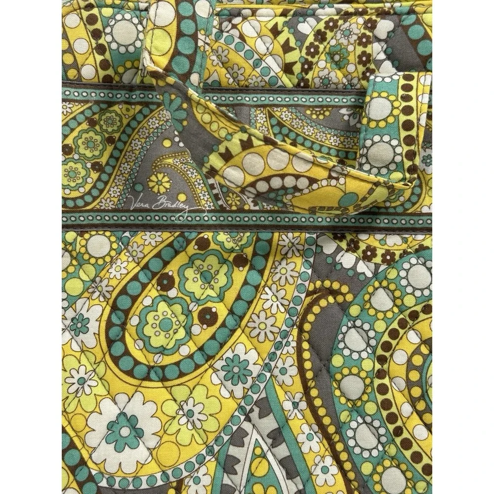 VERA BRADLEY TECH ORGANIZER CASE LEMON PARFAIT 8 1/2 X 9 1/2